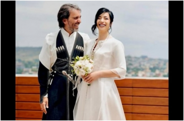 Սոֆի Լորենի ավագ որդին ամուսնացել է վրացուհու հետ հին Սամտավրո վանքում